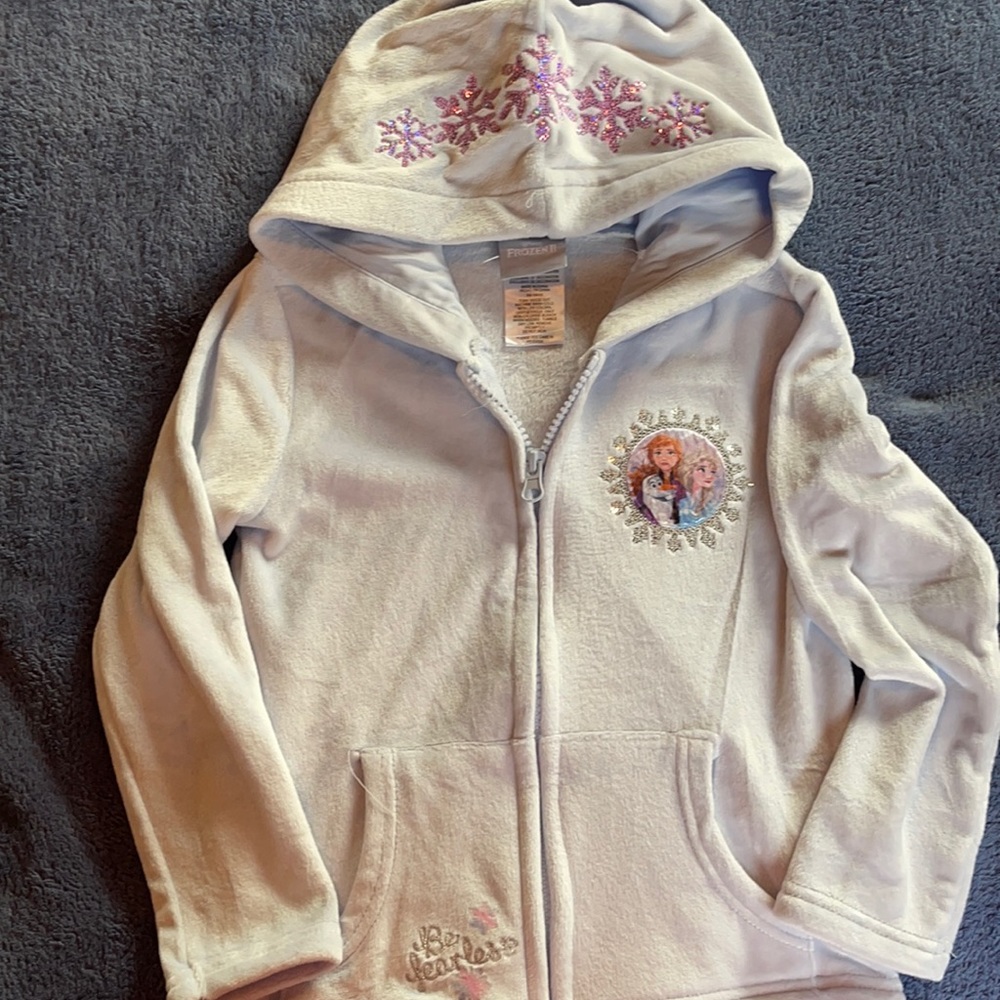 Baby blue Disney Frozen II hoodie